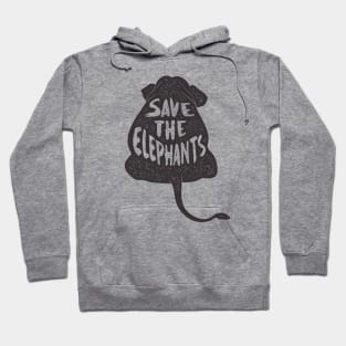 Awesome Vintage Save The Elephants T shirt Hoodie